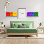 Sorbus 6-Pack Fabric Storage Cubes (11 Inch, Deep Rainbow) - Image 3