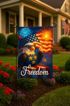 Premium 12 Pack Seasonal Garden Flags Set 12x18 Inch Double Sided, Burlap Outdoor Yard Flags for Spring, Summer, Fall, Winter, Easter, Mother’s Day, Valentine’s, St. Patrick’s, 4th of July, Halloween, Thanksgiving, Christmas - Image 7