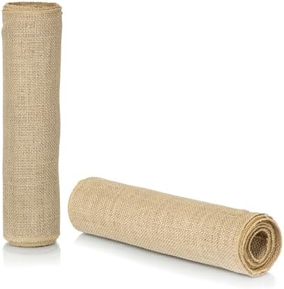 10 Pack Natural Burlap Table Runners (12 x 72 Inch) | Rustic Jute Table Runners for Wedding, Farmhouse, Thanksgiving, Coffee Table Decor Cover, Fall Décor & Parties - Image 7