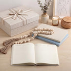 Feifeiya 3 Pieces Faux Decorative Books Set for Home Decor,Gray Blue - Image 4