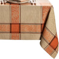 Threadmade Autumnal Harvest Jacquard Tablecloth, Multicolor - 60" W x 84" L by ElreneHomeFashions