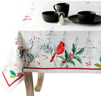 Maison d' Hermine Table Cloth Rectangle Table Reusable 100% Cotton 54"x72" by MaisondHermine