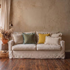 patdrea Vintage Linen Throw Pillow Covers,Set of 2,12"x20"-Kubum - Image 6
