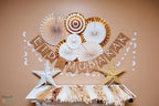 Garland Pack with Eid Mubarak Burlap Banner – Eid Party Decorations | Garland Decor with Paper Fans, Tassel & Moon & Star Garlands | Eid Hanging Decorations for Home & More - Image 5
