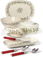 Lenox Holiday Porcelain Christmas Serving Bowl, 72oz - Image 5