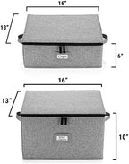 Wine Glass Storage and Cup Storage Case - Set of 2 Stackable Containers with Fully Padded Interior and Outside Hard Shell - 12pcs per Box with Insert Cards for Labelling and Side Handles - Image 2