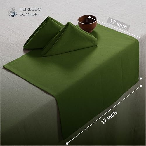 Mint Green Cloth Dinner Napkins 17 x 17 Inch, Soft, Absorbent, Reusable, Washable, Durable, Set of 12 - Ideal for Spring, Summer, Easter, Baby Showers, Weddings, Everyday Use - Image 6
