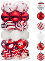 Valery Madelyn 30ct Christmas Ornaments Tree Decorations Set 2 Inch by ValeryMadelyn
