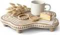 Wood Riser for Kitchen Counter, Wavy Wooden Trays for Decor, Cloud Shapes by Unknown