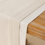 Keketoarrange Two Tone Linen Table Runner 72 Inch - Image 6