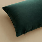 MIULEE Velvet Throw Pillow Covers 22x22 Inch Pack of 2 Army Green - Image 6