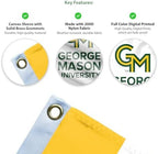 AGAS Large George Mason GMU University Patriots 4 x 6 Feet Flag Printed 200D Nylon with Brass Grommets 4 x 6 ft Stadium Flag - Image 5