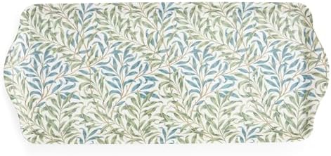 Pimpernel Morris & Co Willow Bough Sandwich Tray - Green by Pimpernel