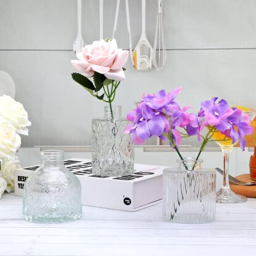 Glass Bud Vases Set of 32, Small Flower Vases for Wedding Centerpieces - Image 6