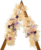 Lisuun Artificial Wedding Arch Flowers, 2 Large Floral Swags by Lisuun