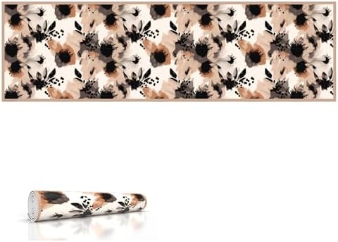Heat Resistant Table Runner, 39 x 12 Inch - Autumn Leaves Design by IRI-GIRI