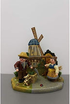 Authentic German Erzgebirge Handcraft Small Figures & Ornaments Autumn Season - 13x12cm / 5,2x4,7inch - Hubrig Volkskunst - Image 2