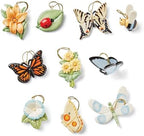 Lenox Butterfly Meadow 10-Piece Mini Hanging Ornament Set by Lenox