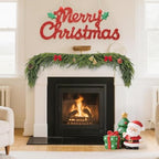 6FT Artificial Norfolk Pine Garland – Real Touch Greenery Garland, Dense Green Plants for Indoor Outdoor Christmas, Holiday, and Home Decoration (1, 9FT) - Image 2