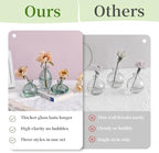 Glasseam Glass Bud Vase for Centerpieces: 12Pcs Green Mini Small Vases Bulk - Image 3