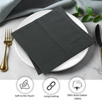 Urban Villa Cloth Napkins 100% Cotton Highly Absorbent Washable Durable Reusable Premium Dinner Napkins Ideal for Gifts for Mothers Day Hotel Farmhouse Parties - Forest (18" x 18", Set of 12) - Image 4