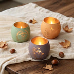 SHMILMH Candle Holders for Fall Table Decor Centerpiece Decorations 12 PCS - Image 4