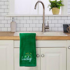 SKL Home St. Patrick's Day Happy Go Lucky Hand Towel Set-2pc, Green - Image 4