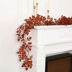 Suncalla 4 Pack Fall Decor for Home 6 ft Plum Cimicifuga Seeded Garlands - Image 4