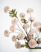 DuHouse 9pcs Artificial Flowers Silk Pompon Mum Small Chrysanthemum Ball - Image 2