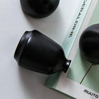Tanvecle Small Black Vases, Ceramic Bud Vase Set 11, Modern Home Decor - Image 6