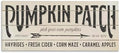 Stupell Industries 'Pumpkin Patch Autumn Sign', Canvas Art, 40 x 17 Inches, Easy to Hang and Sturdy, Made in USA, by Stephanie Workman Marrott by StupellIndustries