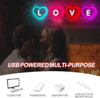 LOVE Heart Neon Sign 17.7 × 4.5 inch LED Wall Light Dimmable - Image 5