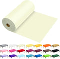 54 Inch X 300 Feet Plastic Table Cover Roll Premium Disposable Plastic Tablecloth for All Type/Shape Tables | Picnic, Party, Banquet, Birthdays, Weddings (Beige, 54 Inch X 300 Feet) by JHDZDHY