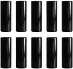 Modern Black Ceramic Vase Set of 10 for Living Room Bedroom 5.51'' Minimalist Fresh Small Flower Vases for Bouquet Fake Plant Home Decor Office Fireplace Centerpieces Nordic Style 10 Pack - Image 4
