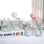 Glass Bud Vase Set of 66 Pcs, Vintage Clear Small Glass Vases for Flowers, Bud Vases in Bulk, Mini Vase for Centerpieces, Wedding, Home Decor and Events - Image 5