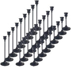 27 pcs Gold Candlestick Holders Set, 3 Sizes Metal Taper Candle Holders Weighted with Anti-Slip Pad, Vintage Finish Candle Sticks for Wedding Centerpieces, Christmas Mantel, Fireplace & Table Decor by Unknown