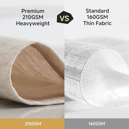 KINGSTONE 100% French Linen Table Runner 90", 210GSM Heavyweight Artisanry, Crease-Free Scroll Packaging, 14x90 for Dinning, Wedding and Side Table, Modern Farmhouse Decor - Image 7