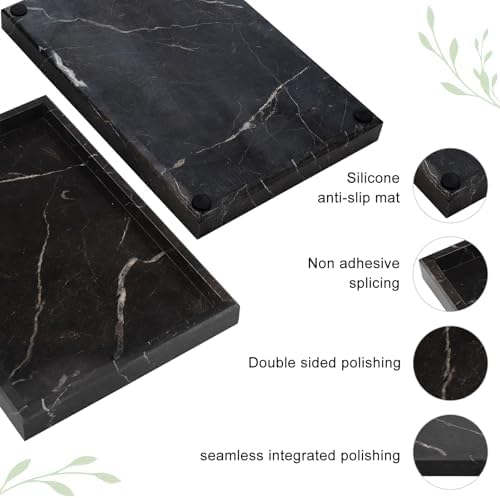 Brown Marble Tray,Pure Natural Vanity Tray - Image 4