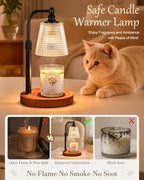 Candle Warmer Lamp with Timer, Birthday Gifts for Women,Farmhouse Decor - Image 4