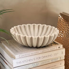 Decorative Marble Fruit Bowl For Kitchen Counter Or Table Decor – Premium Resin Large Key Bowl Elevates Your Modern/Farmhouse Home Decoration, Showcasing Fruit or Seasonal Centerpieces in Style - Image 7