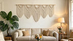 Achart Extra Large macrame wall hanging-71'' W x 32'' H -Boho Wall Decor - Image 4