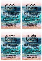 Personalized Custom Cruising Through Our Kids/sons/Girls/Boys Inheritance Magnetic Door Sign Banner, Large Ship Door Decoration for Stateroom, Vacation, Birthday, Anniversary, Holiday - Image 6