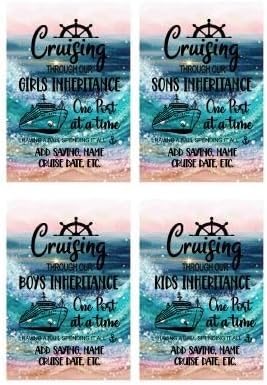 Personalized Custom Cruising Through Our Kids/sons/Girls/Boys Inheritance Magnetic Door Sign Banner, Large Ship Door Decoration for Stateroom, Vacation, Birthday, Anniversary, Holiday - Image 6