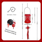 Solar Lanterns, Chinese Lanterns, red Outdoor Hanging Decorations, Suitable for Gardens, patios, courtyards and lawns, can be Used for New Year, Spring Festival and Weddings. (4Pack) - Image 4