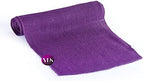 VDS Pack of 20, Burlap Table Runner 100% Natural Jute Rustic Hessian Table Cloth Centrepiece for Wedding Bridal Shower Birthday Event Party Banquet Table Decoration (Size 12X108 Inch)(Purple) - Image 4