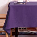BALCONY & FALCON Rectangle Table Cloth Waterproof Purple 57"x118" by BALCONYFALCON
