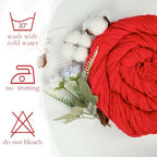 16 Pack Red Cheesecloth Table Runner 23 x 120 Inch 10Ft - Image 4