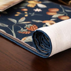 bilin gaier Designer Vintage Linen Long Table Runner,102"x12"-DeweyA Blue - Image 7