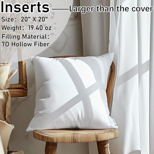Halloween Throw Pillows with Inserts, 2 Pack, 18" x 18" - Image 4