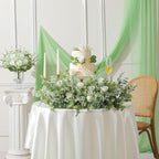 120 Pcs 5 Kinds Mixed Artificial Eucalyptus Stems Rose Baby's Breath - Image 5